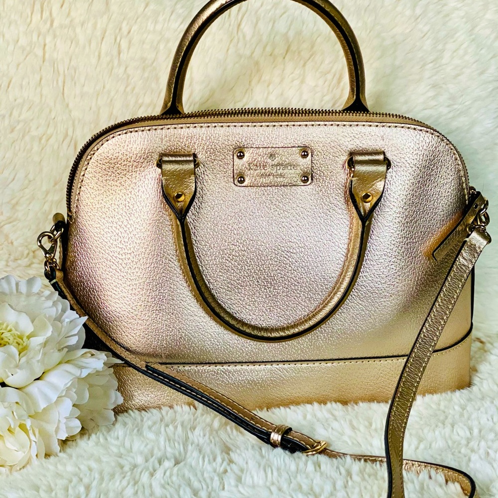 Rose Gold Kate Spade Satchel ♠️